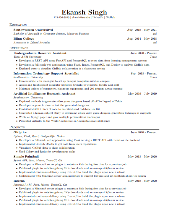 Resume Mobile